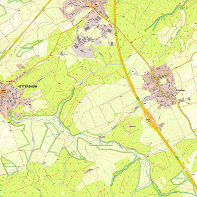 Bezirksregierung Köln Nettersheim 1 (1:10,000) digital map