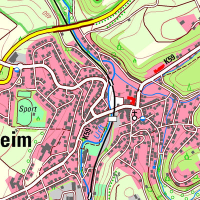 Bezirksregierung Köln Nettersheim 1 (1:25,000) digital map