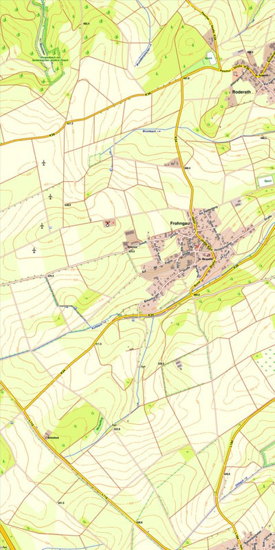 Bezirksregierung Köln Nettersheim 5 (1:10,000) digital map