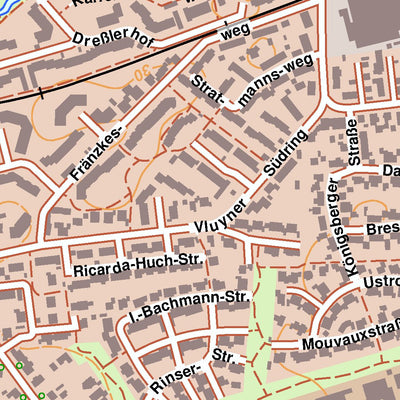 Bezirksregierung Köln Neukirchen-Vluyn 2 (1:10,000) digital map