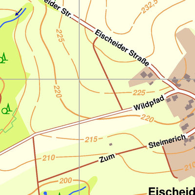 Bezirksregierung Köln Neunkirchen-Seelscheid 1 (1:10,000) digital map