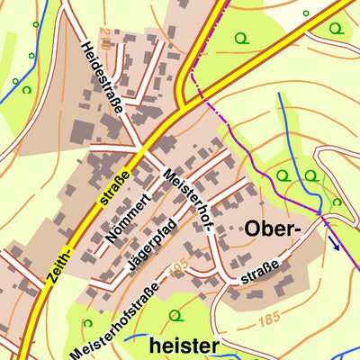 Bezirksregierung Köln Neunkirchen-Seelscheid 2 (1:10,000) digital map