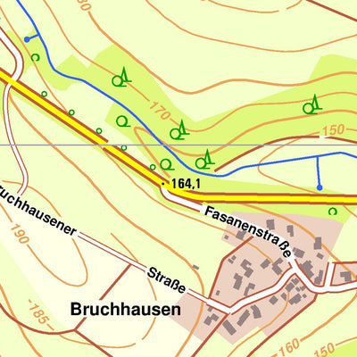 Bezirksregierung Köln Neunkirchen-Seelscheid 4 (1:10,000) digital map