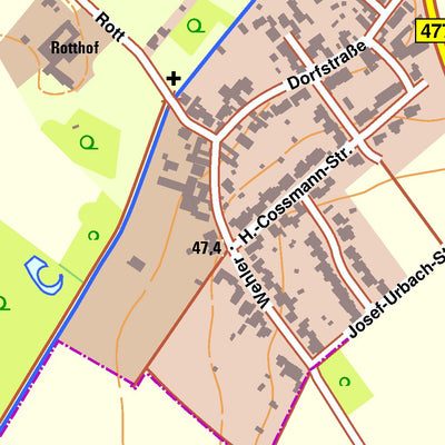 Bezirksregierung Köln Neuss 9 (1:10,000) digital map