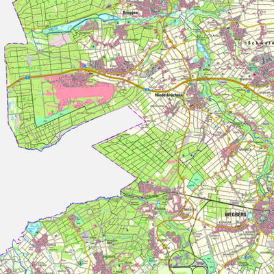 Bezirksregierung Köln Niederkrüchten (1:50,000) digital map
