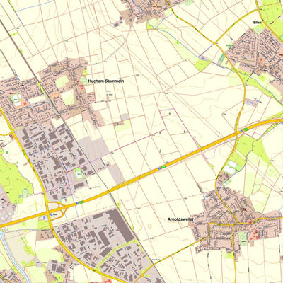 Bezirksregierung Köln Niederzier 2 (1:10,000) digital map