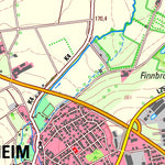 Bezirksregierung Köln Nieheim (1:25,000) digital map