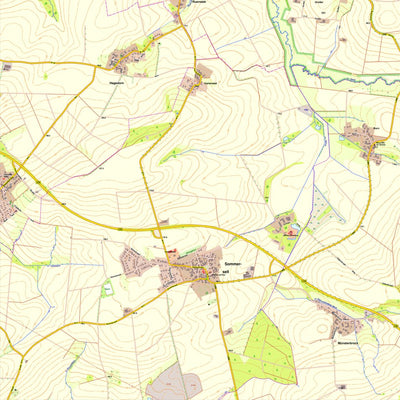 Bezirksregierung Köln Nieheim 2 (1:10,000) digital map