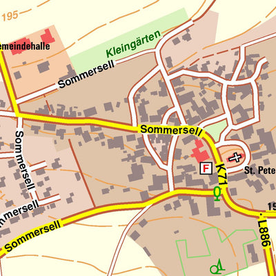 Bezirksregierung Köln Nieheim 2 (1:10,000) digital map