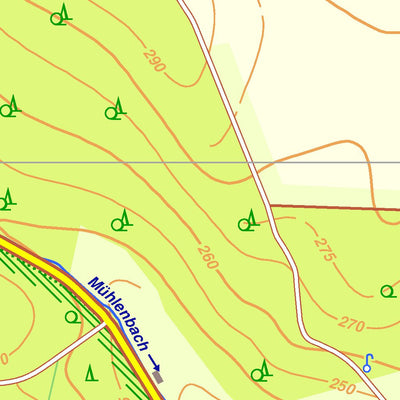 Bezirksregierung Köln Nieheim 3 (1:10,000) digital map