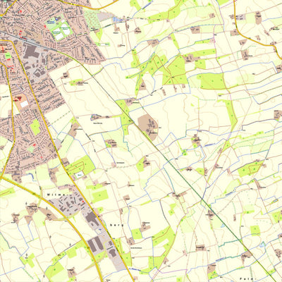Bezirksregierung Köln Nordwalde (1:10,000) digital map
