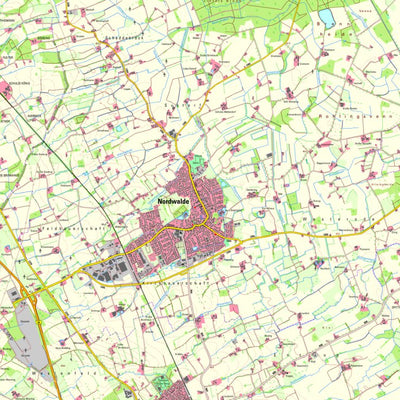 Bezirksregierung Köln Nordwalde (1:25,000) digital map
