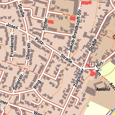 Bezirksregierung Köln Nörvenich 1 (1:10,000) digital map