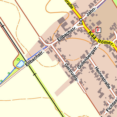 Bezirksregierung Köln Nörvenich 2 (1:10,000) digital map