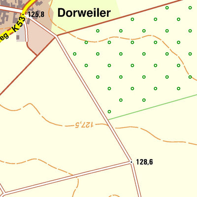 Bezirksregierung Köln Nörvenich 6 (1:10,000) digital map