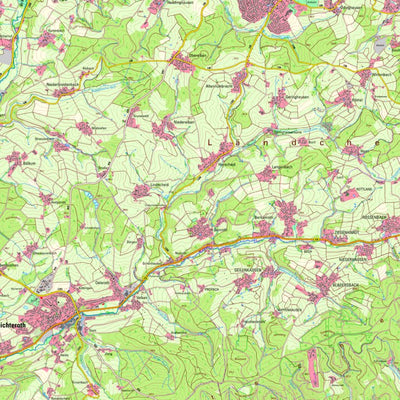 Bezirksregierung Köln Nümbrecht (1:25,000) digital map