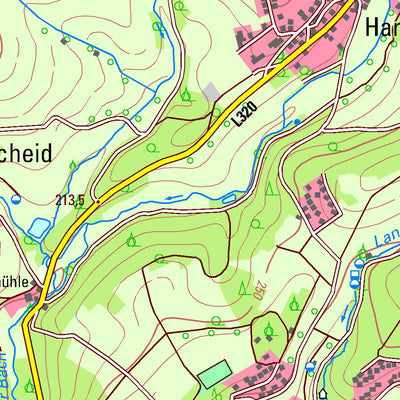 Bezirksregierung Köln Nümbrecht (1:25,000) digital map