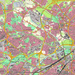 Bezirksregierung Köln Oberhausen (1:25,000) digital map