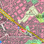 Bezirksregierung Köln Oberhausen (1:25,000) digital map