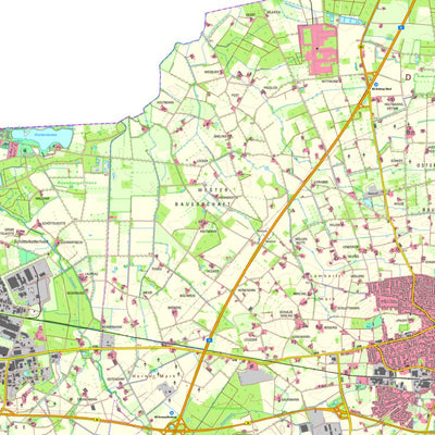 Bezirksregierung Köln Ochtrup 1 (1:25,000) digital map