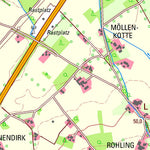 Bezirksregierung Köln Ochtrup 1 (1:25,000) digital map