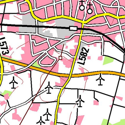 Bezirksregierung Köln Ochtrup (1:100,000) digital map