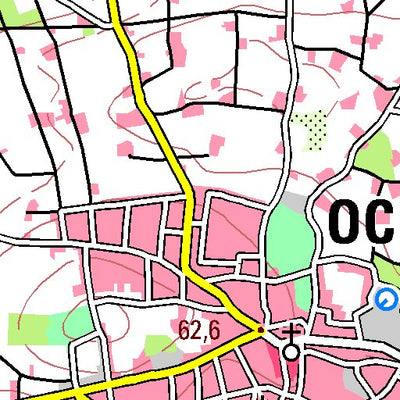 Bezirksregierung Köln Ochtrup (1:100,000) digital map