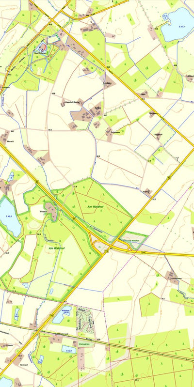 Bezirksregierung Köln Ochtrup 4 (1:10,000) digital map