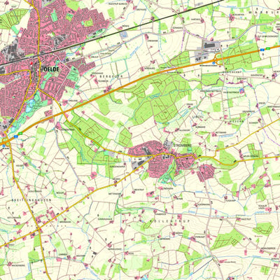 Bezirksregierung Köln Oelde (1:25,000) digital map