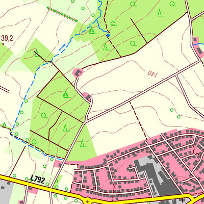 Bezirksregierung Köln Oelde (1:25,000) digital map
