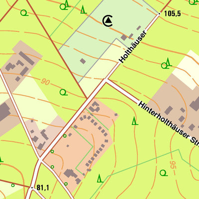 Bezirksregierung Köln Oer-Erkenschwick 1 (1:10,000) digital map