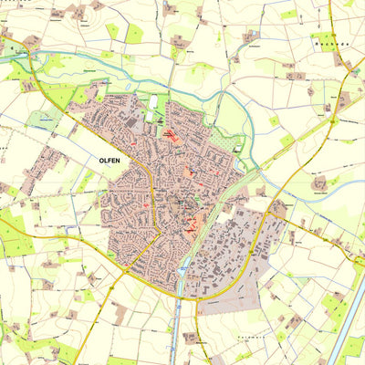 Bezirksregierung Köln Olfen 1 (1:10,000) digital map
