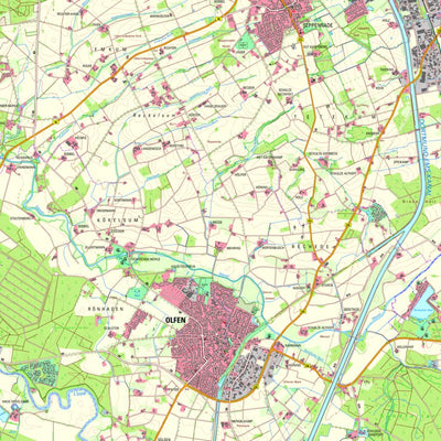 Bezirksregierung Köln Olfen (1:25,000) digital map