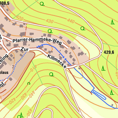 Bezirksregierung Köln Olpe 4 (1:10,000) digital map