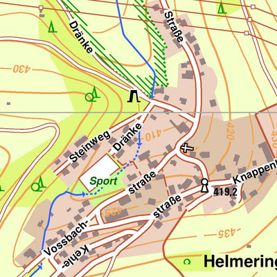 Bezirksregierung Köln Olsberg 1 (1:10,000) digital map