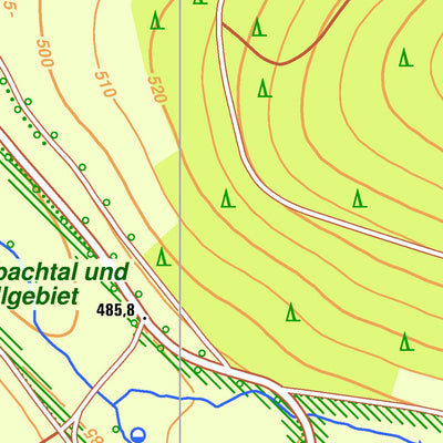 Bezirksregierung Köln Olsberg 2 (1:10,000) digital map