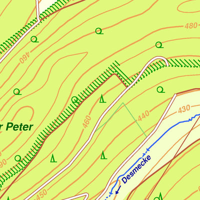 Bezirksregierung Köln Olsberg 4 (1:10,000) digital map