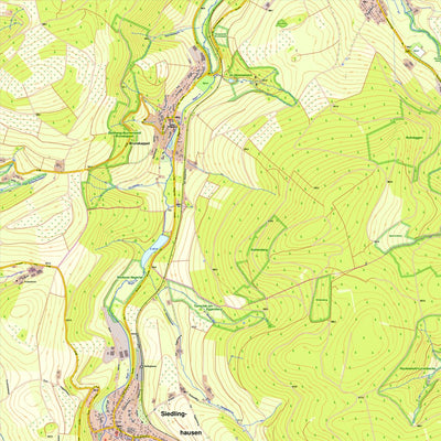 Bezirksregierung Köln Olsberg 5 (1:10,000) digital map