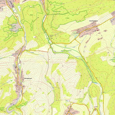 Bezirksregierung Köln Olsberg 6 (1:10,000) digital map
