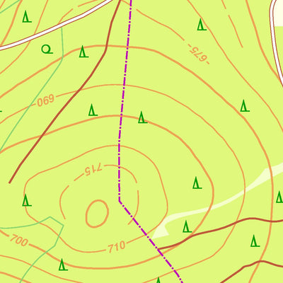 Bezirksregierung Köln Olsberg 7 (1:10,000) digital map