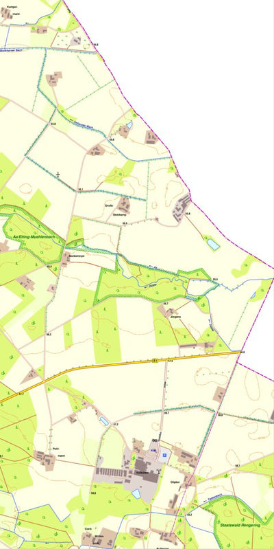 Bezirksregierung Köln Ostbevern 5 (1:10,000) digital map