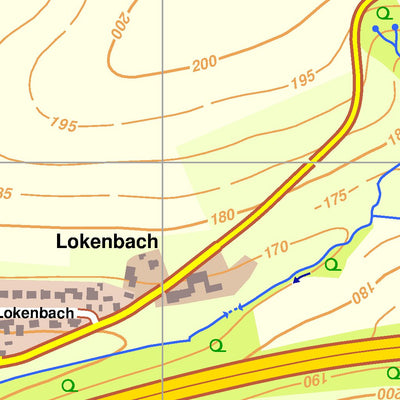 Bezirksregierung Köln Overath 1 (1:10,000) digital map