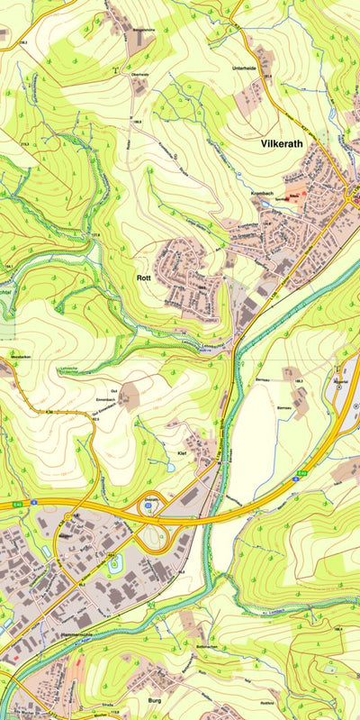 Bezirksregierung Köln Overath 2 (1:10,000) digital map