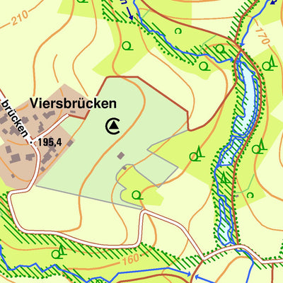 Bezirksregierung Köln Overath 3 (1:10,000) digital map