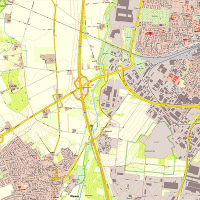 Bezirksregierung Köln Paderborn 1 (1:10,000) digital map
