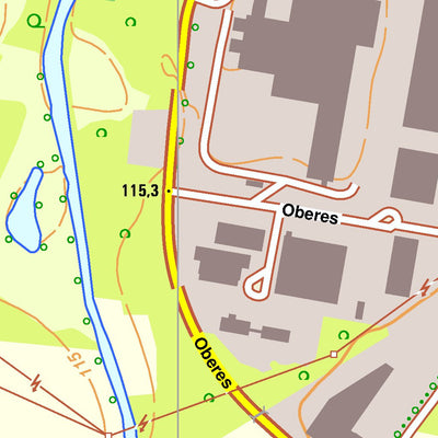 Bezirksregierung Köln Paderborn 1 (1:10,000) digital map