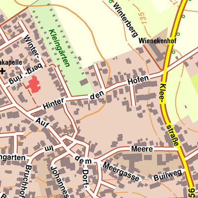 Bezirksregierung Köln Paderborn 1 (1:10,000) digital map