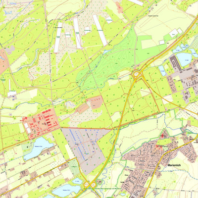 Bezirksregierung Köln Paderborn 4 (1:10,000) digital map