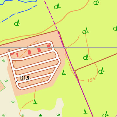 Bezirksregierung Köln Paderborn 4 (1:10,000) digital map