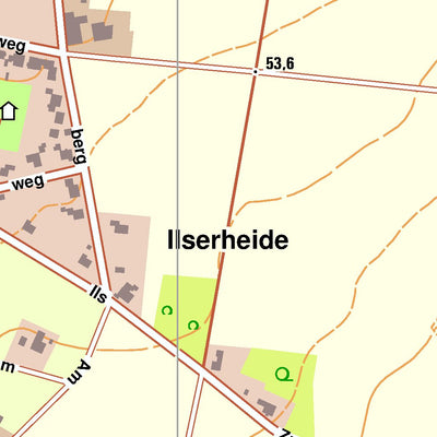 Bezirksregierung Köln Petershagen 1 (1:10,000) digital map